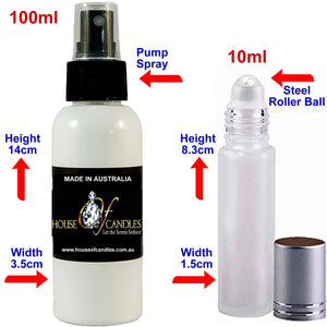 Black Licorice Body Spray Perfume Mist