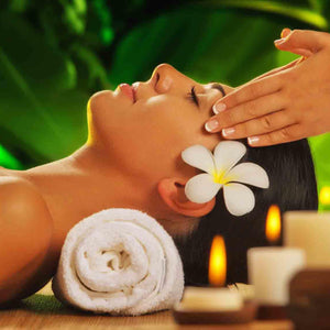 Coconut Frangipani Scented Bath Body Massage Oil