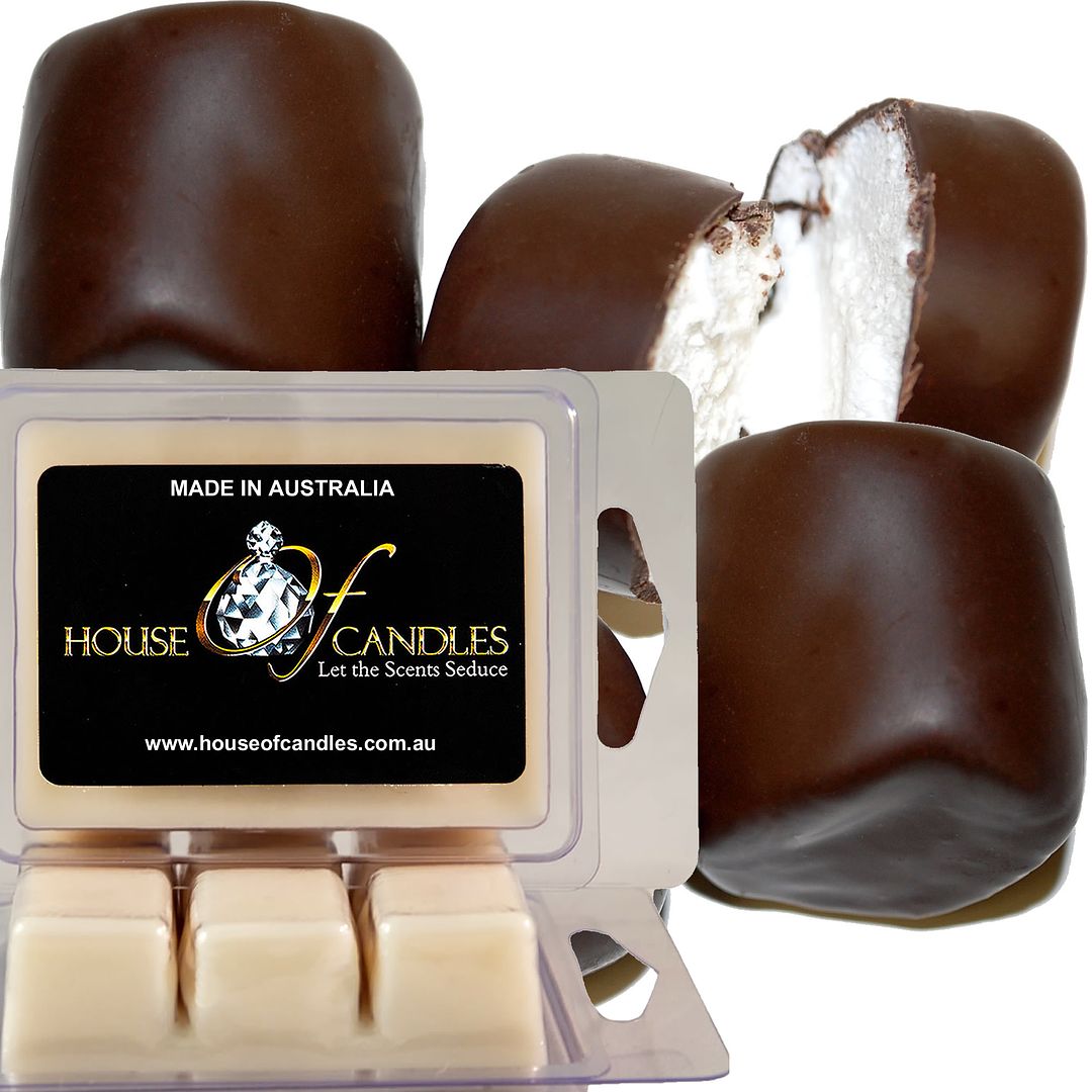 Chocolate Marshmallows Eco Soy Candle Wax Melts Clam Packs