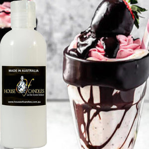 Chocolate Strawberry Milkshake Scented Body Wash Shower Gel Skin Cleanser Liquid Soap