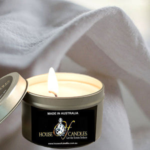 Clean Cotton Scented Eco Soy Tin Candles