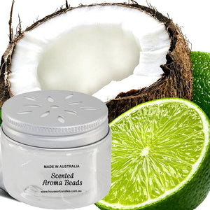Coconut & Lime Scented Aroma Beads Room/Car Air Freshener