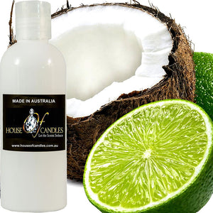 Coconut & Lime Scented Bath Body Massage Oil
