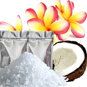 Coconut Frangipani Scented Bath Salts Bath Soak