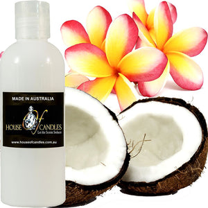 Coconut Frangipani Scented Bath Body Massage Oil