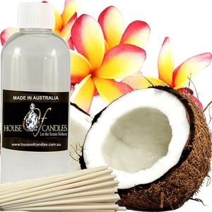 Coconut Frangipani Diffuser Fragrance Oil Refill