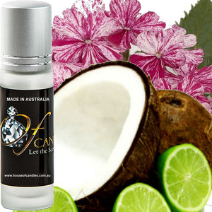 Coconut Lime Verbena Perfume Roll On Fragrance Oil
