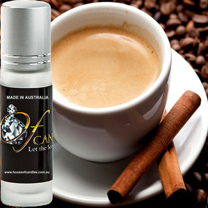 Coffee Cinnamon & Vanilla Perfume Roll On Fragrance Oil