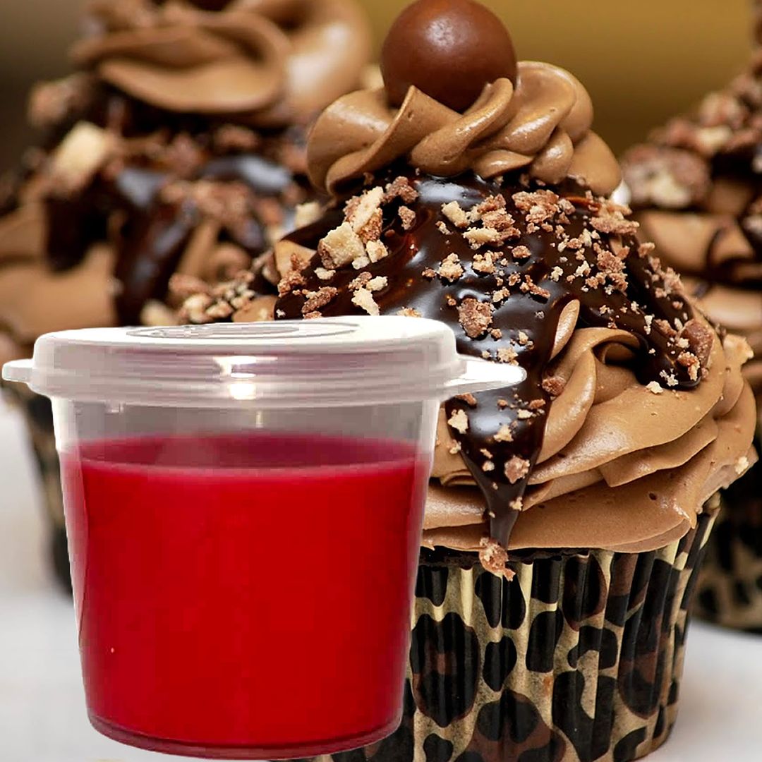 Creamy Chocolate Cupcakes Eco Soy Shot Pot Candle Wax Melts