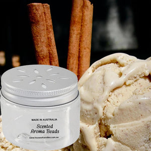 Creamy Cinnamon Vanilla Scented Aroma Beads Room/Car Air Freshener