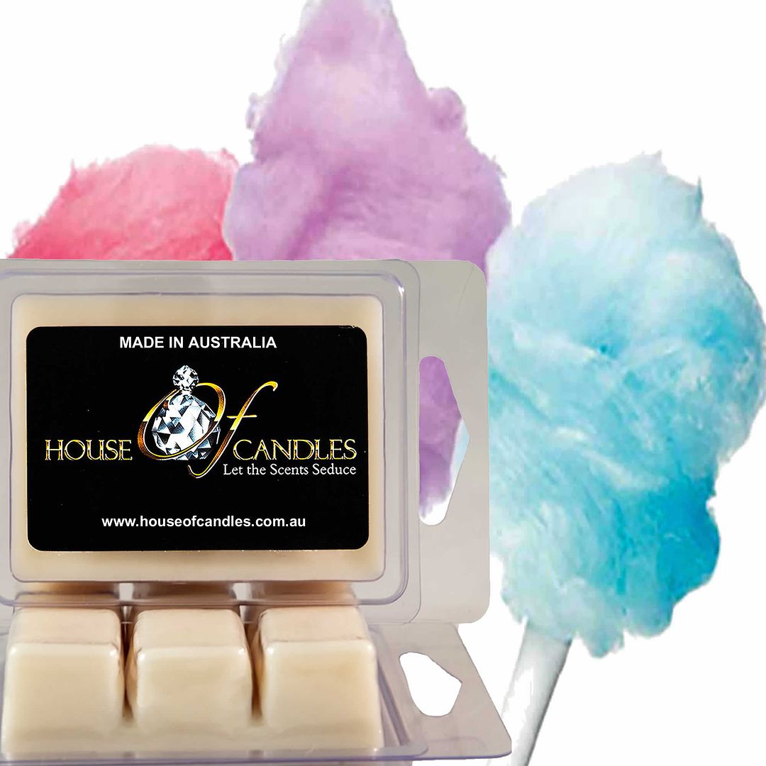 Fairy Floss Eco Soy Candle Wax Melts Clam Packs