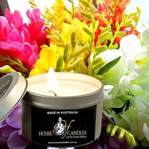 Freesia Scented Eco Soy Tin Candles