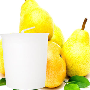 French Pears Scented Votive Candles