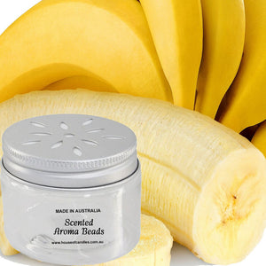 Fresh Bananas Scented Aroma Beads Room/Car Air Freshener