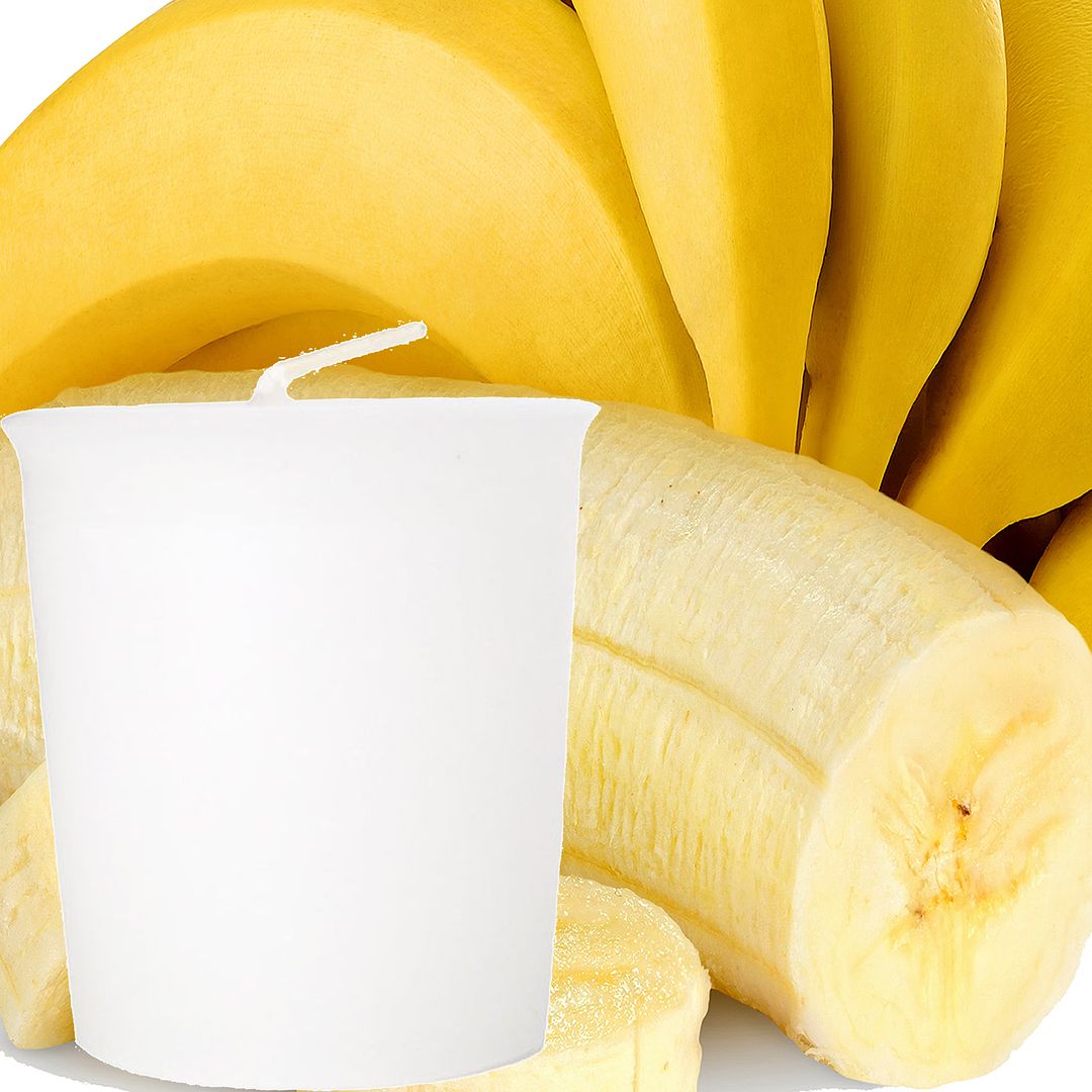Fresh Bananas Scented Votive Candles