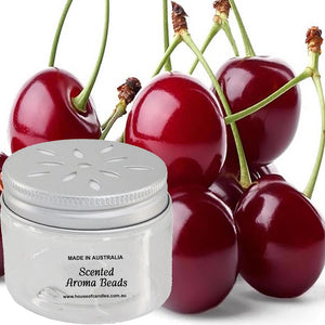 Fresh Cherries Scented Aroma Beads Room/Car Air Freshener