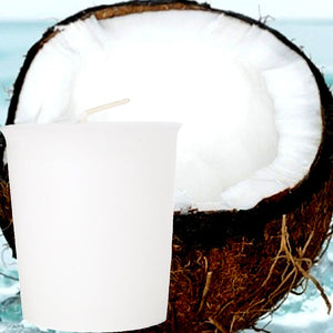 Fresh Coconut Scented Votive Candles