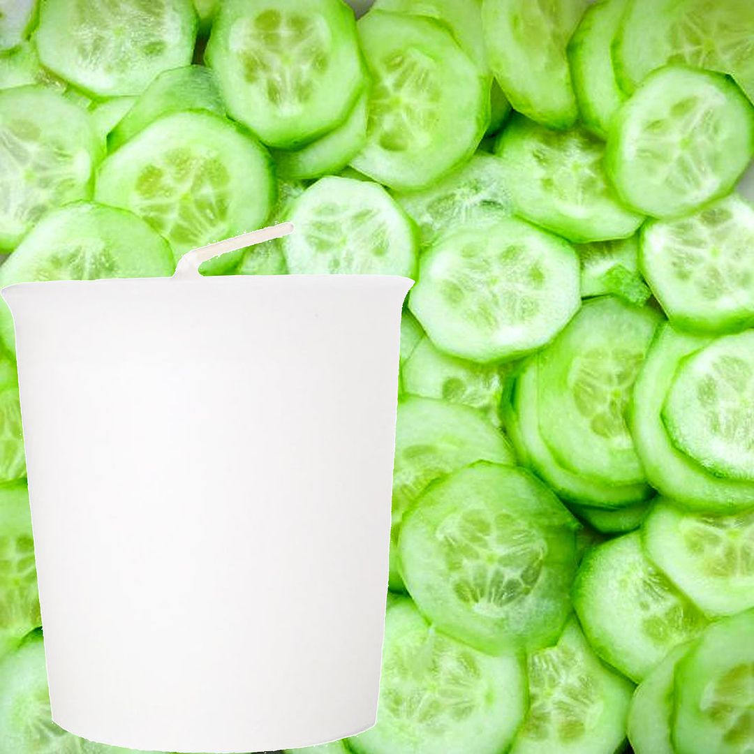 Fresh Cucumber Scented Votive Candles