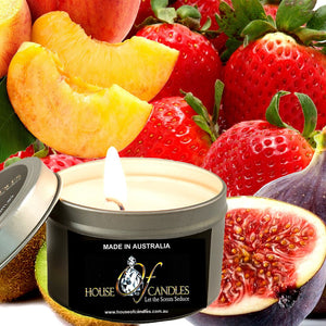 Fresh Fig Fatale Scented Eco Soy Tin Candles