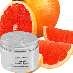 Fresh Grapefruit Scented Aroma Beads Room/Car Air Freshener