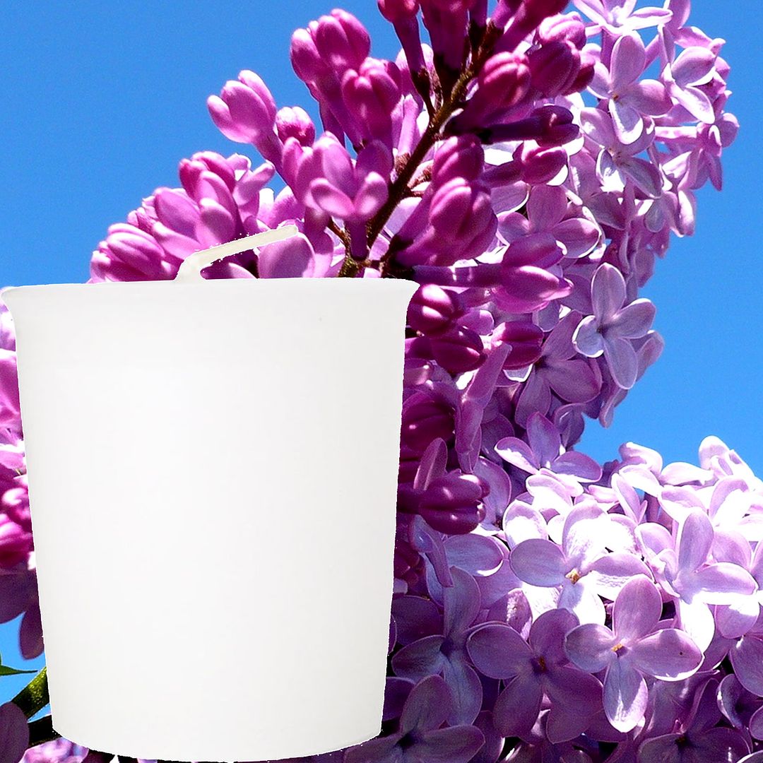 Fresh Lilac Scented Votive Candles