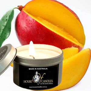 Fresh Mangoes Scented Eco Soy Tin Candles