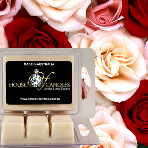 Fresh Roses Eco Soy Candle Wax Melts Clam Packs