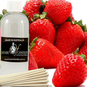 Fresh Strawberries Diffuser Fragrance Oil Refill