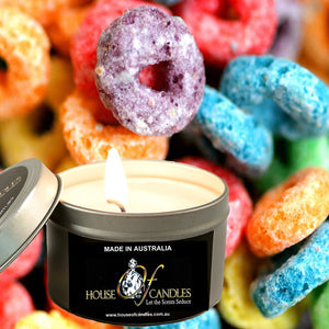 Fruity Rings Scented Eco Soy Tin Candles