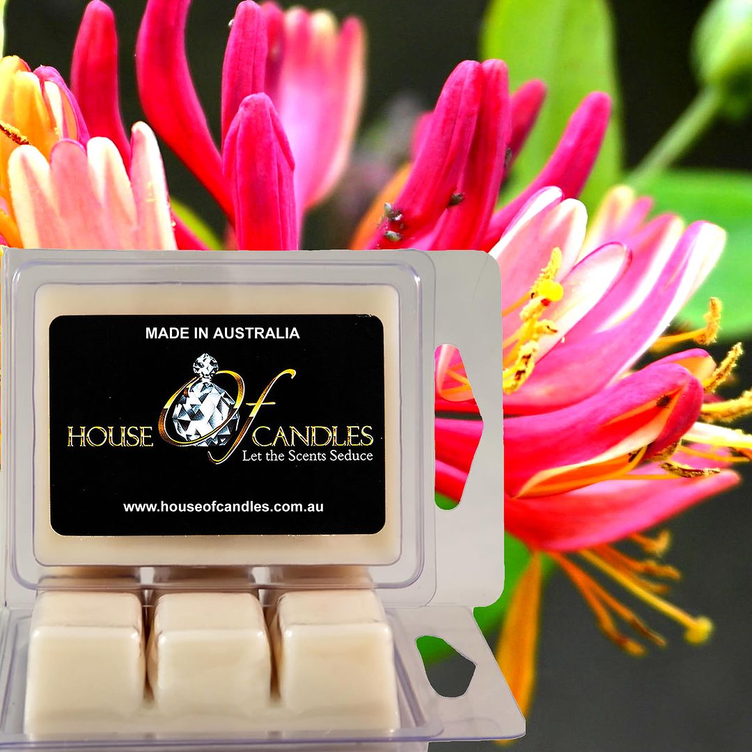 Japanese Honeysuckle Eco Soy Candle Wax Melts Clam Packs