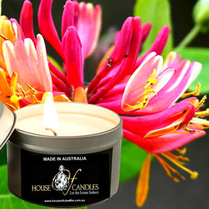 Japanese Honeysuckle Scented Eco Soy Tin Candles
