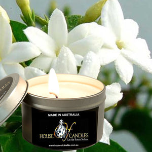 Jasmine Scented Eco Soy Tin Candles