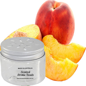 Juicy Peaches Scented Aroma Beads Room/Car Air Freshener
