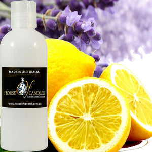 Lavender & Lemon Scented Body Wash Shower Gel Skin Cleanser Liquid Soap