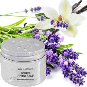 Lavender & Vanilla Scented Aroma Beads Room/Car Air Freshener