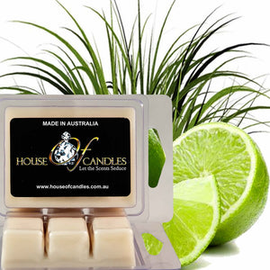 Lemongrass & Limes Eco Soy Candle Wax Melts Clam Packs