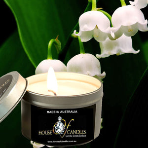 Lily Of The Valley Scented Eco Soy Tin Candles