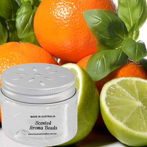 Lime Basil Mandarin Scented Aroma Beads Room/Car Air Freshener