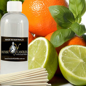Lime Basil Mandarin Diffuser Fragrance Oil Refill