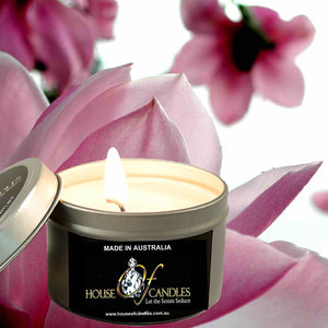 Magnolia Scented Eco Soy Tin Candles