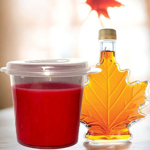 Maple Bourbon Eco Soy Shot Pot Candle Wax Melts