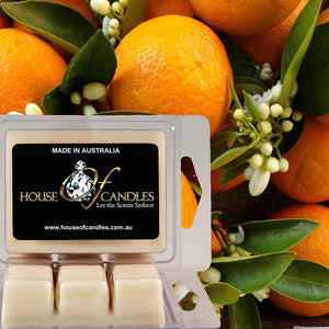 Neroli Orange Blossoms Eco Soy Candle Wax Melts Clam Packs