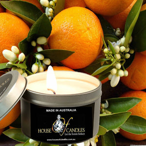Neroli Orange Blossoms Scented Eco Soy Tin Candles