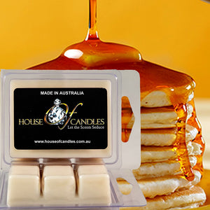 Pancakes & Maple Syrup Eco Soy Candle Wax Melts Clam Packs