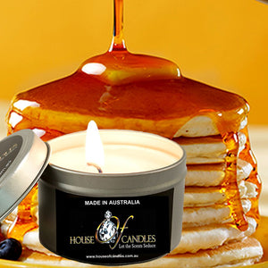 Pancakes & Maple Syrup Scented Eco Soy Tin Candles