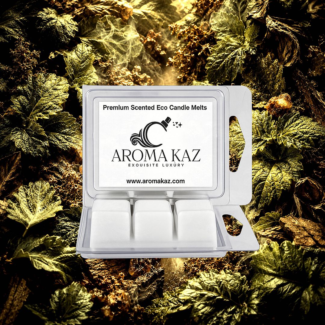 Musk Patchouli eco soy wax melts – vegan, cruelty-free featuring earthy patchouli and smooth sensual musk, handmade in Australia.