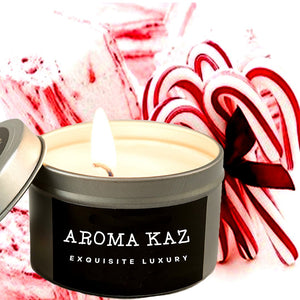 Christmas Marshmallows Scented Eco Soy Tin Candles Hand Poured