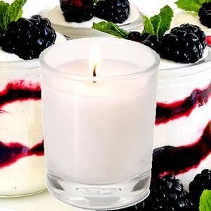 Black Raspberry Vanilla Scented Eco Soy Votive Candles Hand Poured