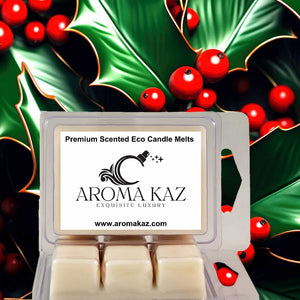 Mistletoe & Holly Berry Eco Soy Candle Melts – Vegan, Cruelty-Free, Handmade in Australia – Long-Lasting Fragrance for Oil Burners and Electric Melters