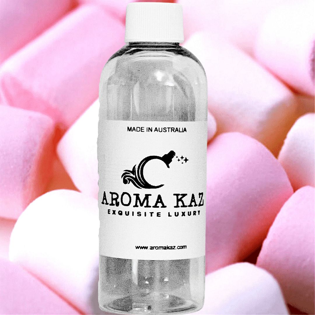 Strawberry Marshmallows Vegan candle and soap making fragrance oil, cruelty-free and made in Australia. Ideal for DIY crafts, candles, soaps, bath body and home fragrance projects.